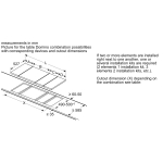 Bosch PXX375FB1E 30厘米 嵌入式雙頭電磁爐 (德國玻璃 + Flex Zone 煮食 + touchSlider 火力控制)